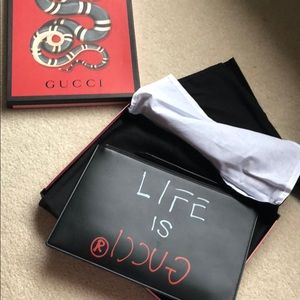 Authentic Gucci ghost pouch